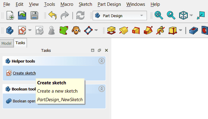 create sketch.